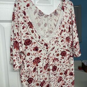 Women’s V-neck blouse